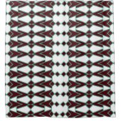 アールデコ矢印 シャワーカーテン (正面)