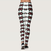 アールデコ矢印 レギンス (裏面)