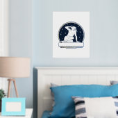 アールデコ箔プリント 箔ポスター (インサイチュ (寝室))