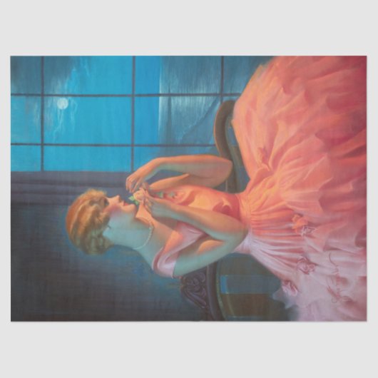 アールデコ素晴らしギャツビーのフラッパー・アート・アートワーク 薄葉紙 (正面)