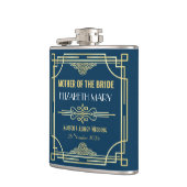 アールデコ結婚の母金ゴールドの恩恵 フラスク (左)