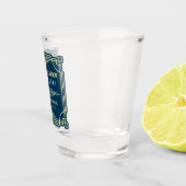 アールデコ結婚の金ゴールドの父 ショットグラス (右)