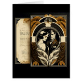 アールデコ結婚テーマ (正面)