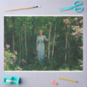 アールデコ絵を描ティッシュペーパー 薄葉紙 (クラフト)