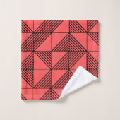 アールデコ線 バスタオルセット (ウォッシュタオル)