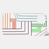 アールデコ線 Case-Mate iPhoneケース (裏面 (横))