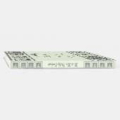 アールデコ縁どと聖句 ゲストブック (背)