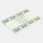 アールデコ縁どと聖句 ゲストブック (コーナー)