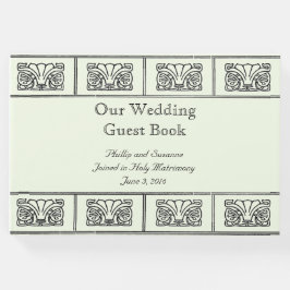 アールデコ縁どと聖句 ゲストブック