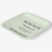 アールデコ縁ど結婚の形見 ペーパープレート (傾斜あり)