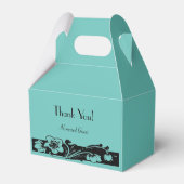 アールデコ縁ど結婚フローラ フェイバーボックス (裏面サイド)