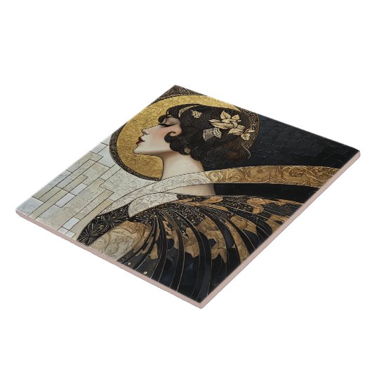 アールデコ美しい タイル (側面)