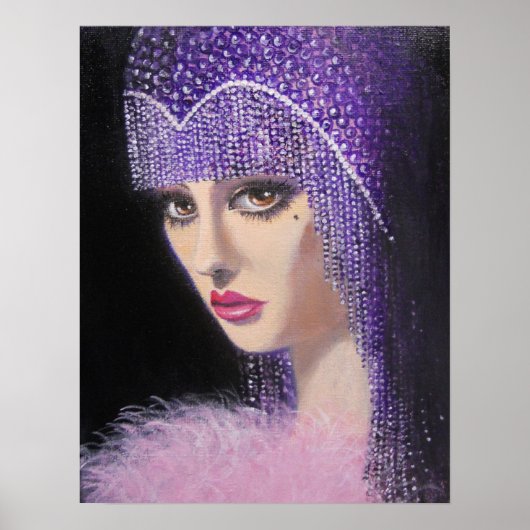 アールデコ美しい ポスター (正面)