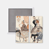 アールデコ美しい マグネット (正面/裏面)