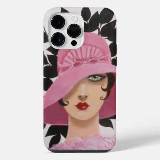 アールデコ美しい iPhoneケース (裏面)