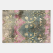 アールデコ美学重い減量 ラッピングペーパーシート (正面3)