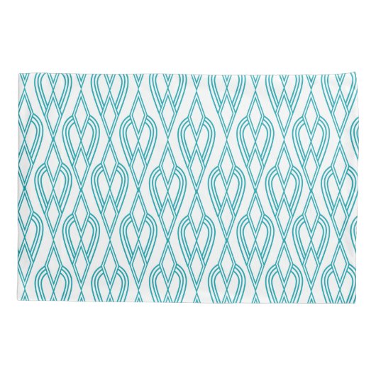 アールデコ花壇 枕カバー (裏面)