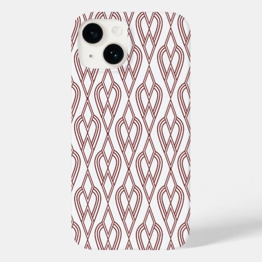 アールデコ花壇 Case-Mate iPhoneケース (裏面)