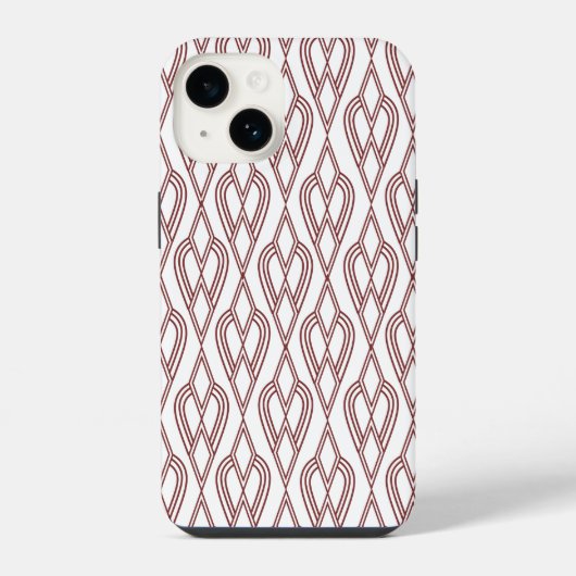 アールデコ花壇 iPhoneケース (裏面)