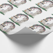 アールデコ花嫁と付き添い人 ラッピングペーパー (角)