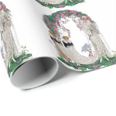 アールデコ花嫁と付き添い人 ラッピングペーパー (ロールコーナー)