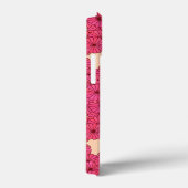 アールデコ花柄 – ピンクと桃 Case-Mate iPhoneケース (裏面 / 右)