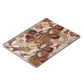 アールデコ花 ノートブック (左側)