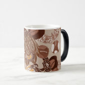 アールデコ花 モーフィングマグカップ (正面右)