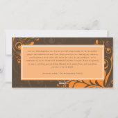 アールデコ葉スワーズHappy Thanksgiving 3写真 シーズンカード (裏面)