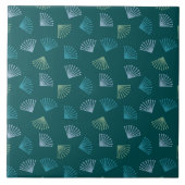 アールデコ葉 タイル (正面)