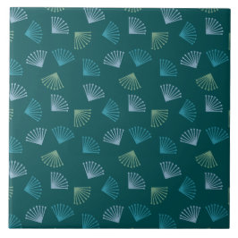 アールデコ葉 タイル