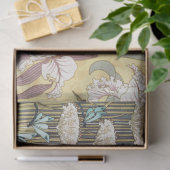 アールデコ虹彩フローラ切り離し紙 薄葉紙 (ギフト)