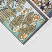 アールデコ虹彩フローラ切り離し紙 薄葉紙 (詳細)