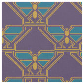 アールデコ蝶 ファブリック (クローズアップ)