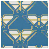 アールデコ蝶 ファブリック (クローズアップ)