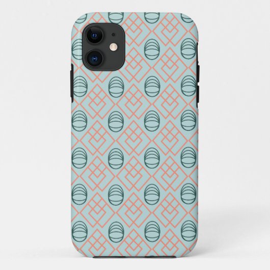 アールデコ要素 Case-Mate iPhoneケース (裏面)