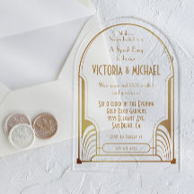 アールデコ話新しい簡単パーティー金ゴールド&ブラック