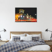 アールデコ調の建築と風景の写真 キャンバスプリント (インサイチュ (寝室))