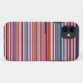 アールデコ調の縦ストライプ柄 Case-Mate iPhoneケース (裏面(横))