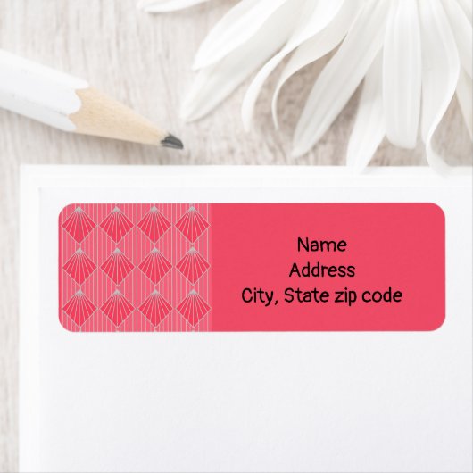 アールデコ貝  ラベル (インサイチュ)