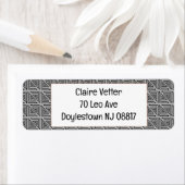 アールデコ迷路 ラベル (インサイチュ)