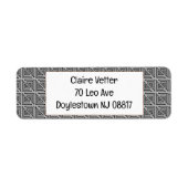 アールデコ迷路 ラベル (正面)