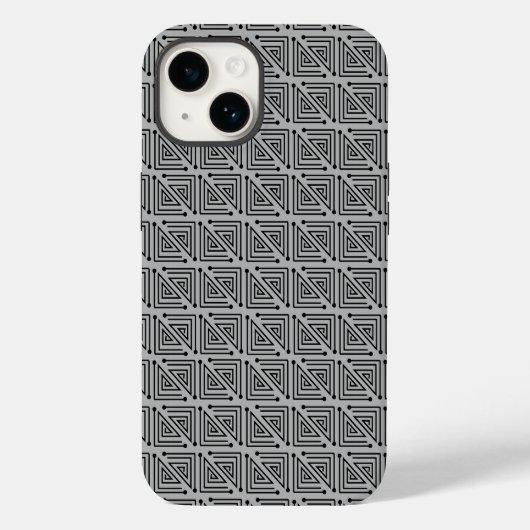 アールデコ迷路 Case-Mate iPhoneケース (裏面)