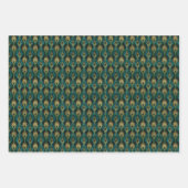 アールデコ選択 ラッピングペーパーシート (正面)