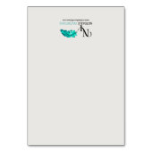 アールデコ金ゴールドネービーポシュ座席表 テーブルナンバー (裏面)