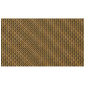 アールデコ金ゴールドファンパターン テーブルクロス (正面(横))