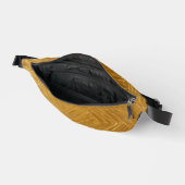 アールデコ金ゴールドホワイトヴィンテージトレンディー収集 ファニーパック (見開き)