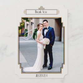 アールデコ金ゴールドポーサンキュー3 サンキューカード