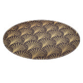 アールデコ金ゴールドミニマル：ジオメトリックラグジュアリ カッティングボード (角)