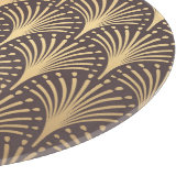 アールデコ金ゴールドミニマル：ジオメトリックラグジュアリ カッティングボード (角)